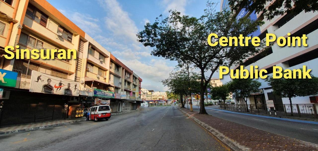 Escape Backpackers Kk Vandrerhjem Kota Kinabalu Eksteriør bilde