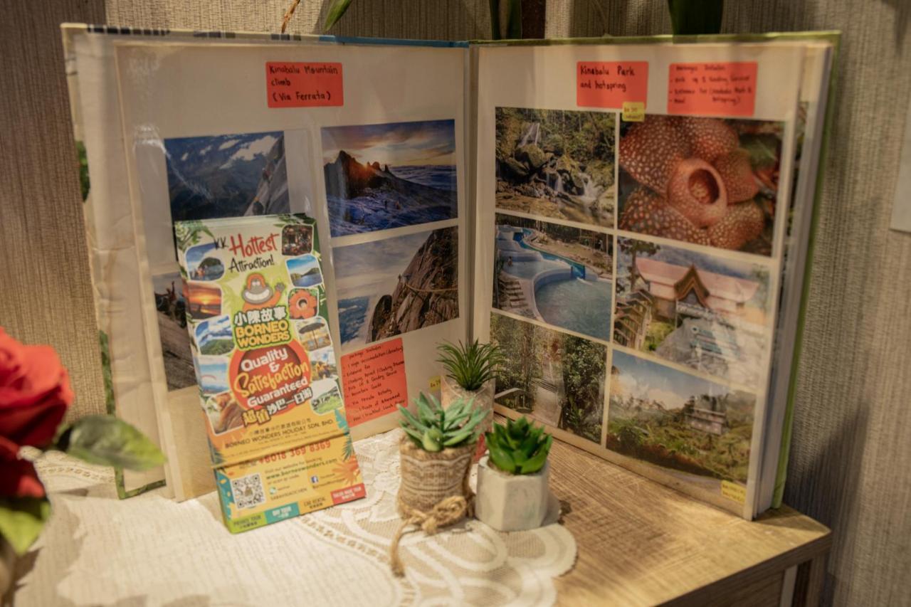 Escape Backpackers Kk Vandrerhjem Kota Kinabalu Eksteriør bilde